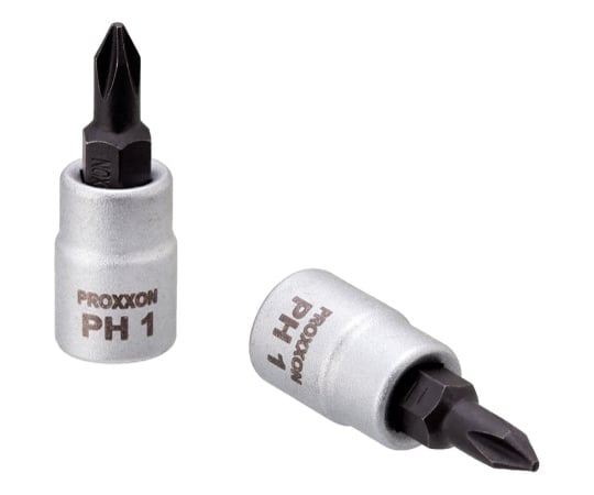 (+)ソケットビット 1/4" No.1