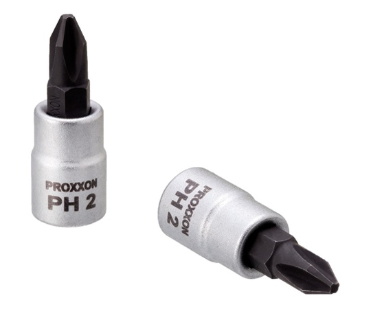 (+)ソケットビット 1/4" No.2