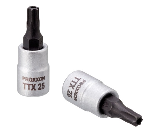 トルクスビットソケット 1/4" TTX25