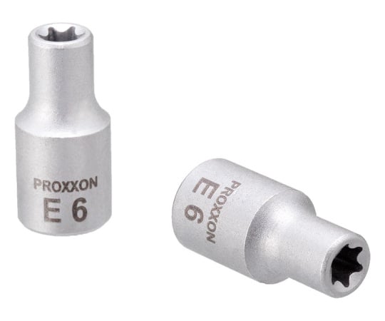 E型トルクスビットソケット 1/4" E6