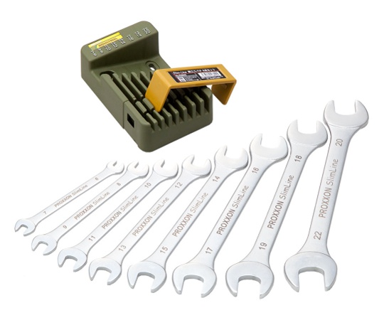 Slim-Line 両口スパナ 8点セット