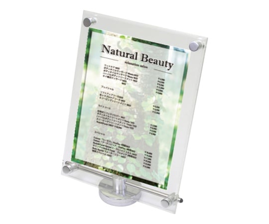 カウンターアクリルスタンドa4 Cuas シリーズ 常磐精工 Axel アズワン