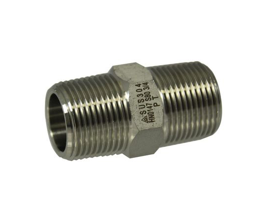高圧角ニップル(SUS304)25A、1B