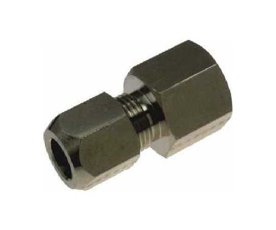 黄銅リング式銅管継手(圧力計ユニオンG)8mm×8A、8mm×1/4B