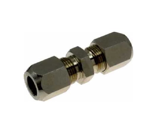 黄銅リング式銅管継手(異径フレヤードユニオン)10mm×12mm
