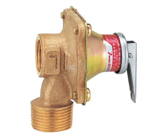 温水機器用逃し弁 AL-52F-95(20A、3/4B)接続：JISR3/4×JISRc1/2