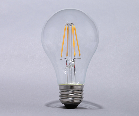 LEDフィラメント電球 E26 40形相当 電球色 調光 LDA4L-G/D-FC