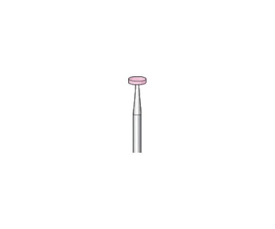 軸付砥石　（10本入）　粒度#80　ピンク　円筒　外径5mm