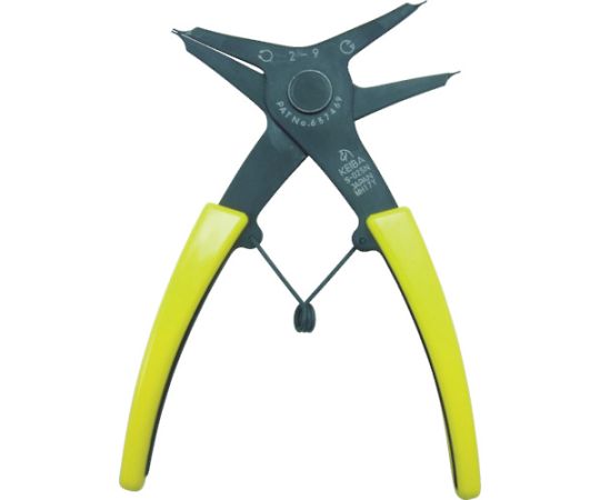 スナップリングプライヤー（軸穴両用　有効呼径～9mm）　140