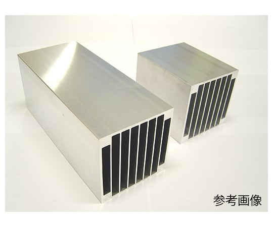 新入荷 V型強制空冷型ヒートシンク 62-6284-21 64×64×200mm 200 64V64 冷却パーツ・ファン