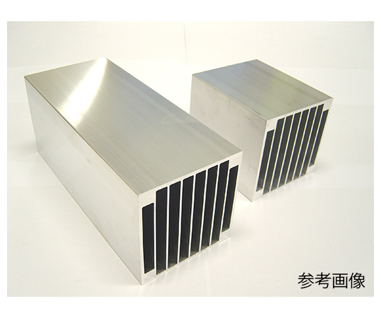 V型強制空冷型ヒートシンク 124×124×100mm