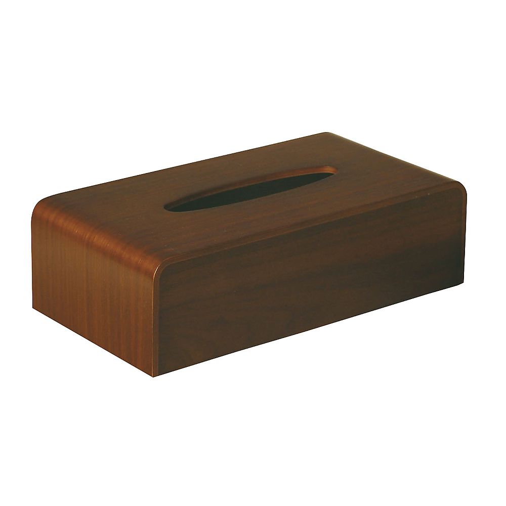 木製ティッシュボックス ウォールナット TS-03WN