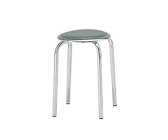 丸イス(10脚入) グリーン