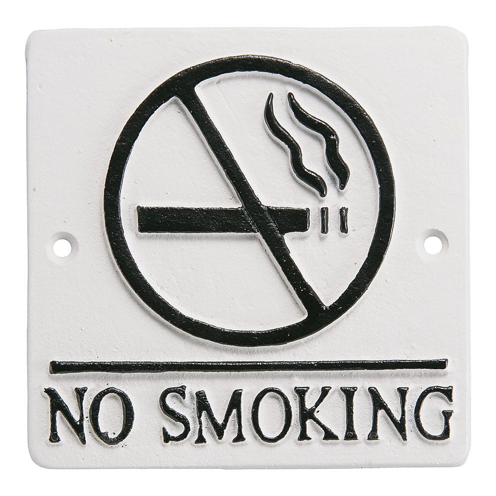 スクエアサイン NO SMOKING IV