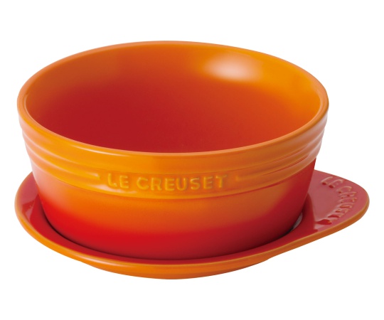取扱を終了した商品です ル クルーゼ プレート オン ディッシュ オレンジ 00 62 6354 31 Axel アズワン