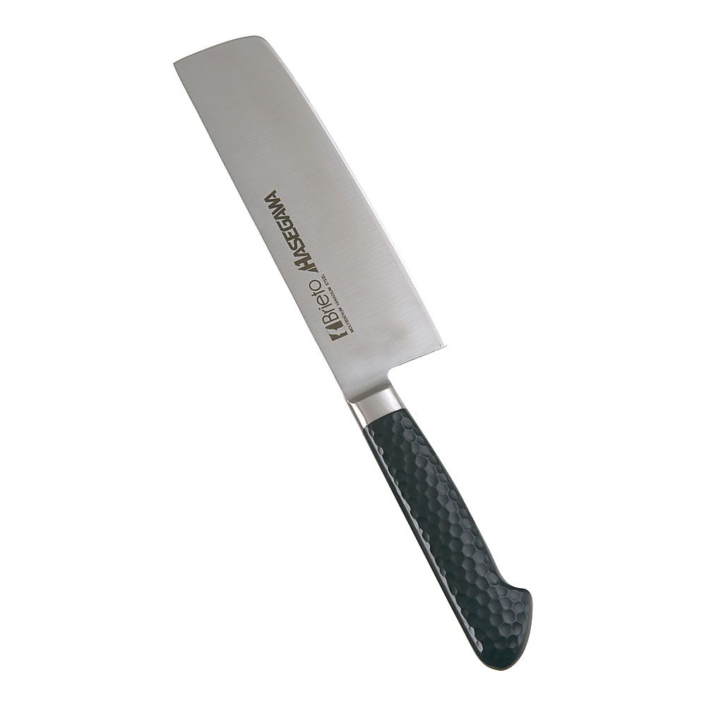 抗菌カラー庖丁 菜切 16cm ブラック　MNK-160