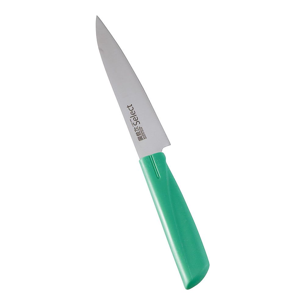 カラーセレクト ペティーナイフ（両刃） 3011-GR 12cmグリーン