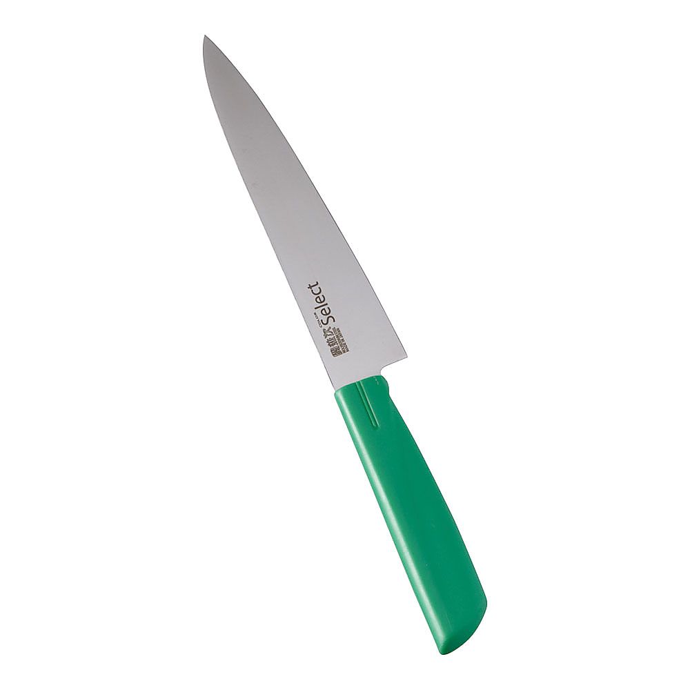 カラーセレクト ペティーナイフ（両刃） 3012-GR 15cmグリーン