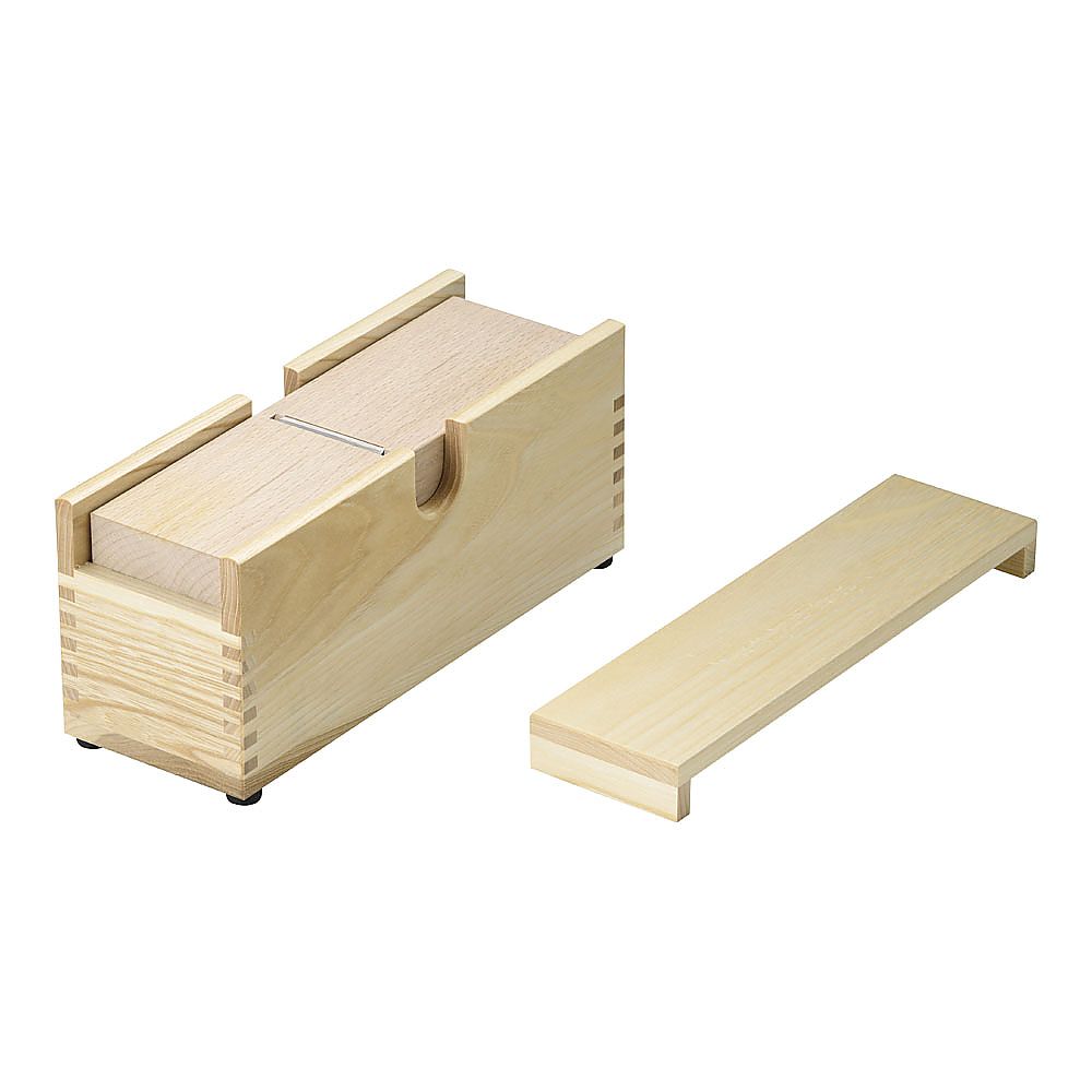 木製業務用かつ箱（タモ材） 小