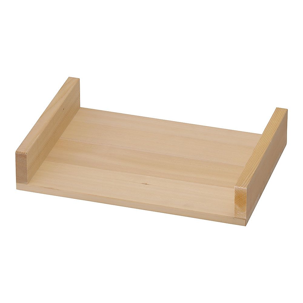 木製 抜き板C型（サワラ材） 小