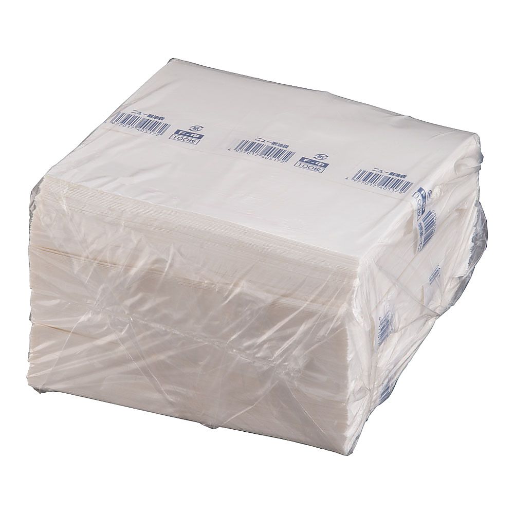 ニュー耐油・耐水紙袋 平袋 （500枚入） F-中