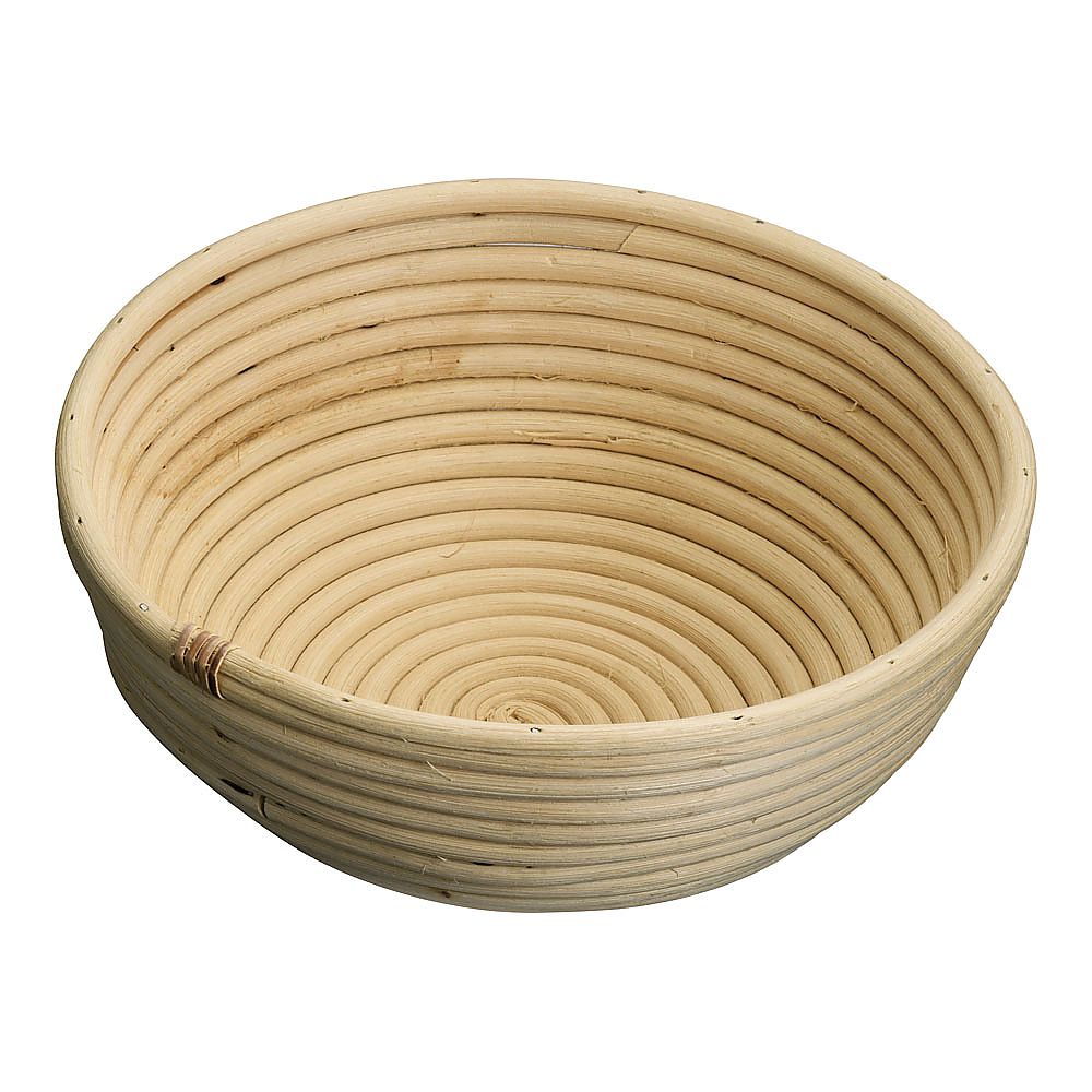 Murano（ムラノ）籐製醗酵カゴ 丸型 24cm