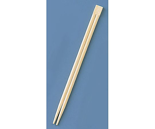 62-6650-60 割箸 竹双生 24cm (1ケース3000膳入) 【AXEL】 アズワン
