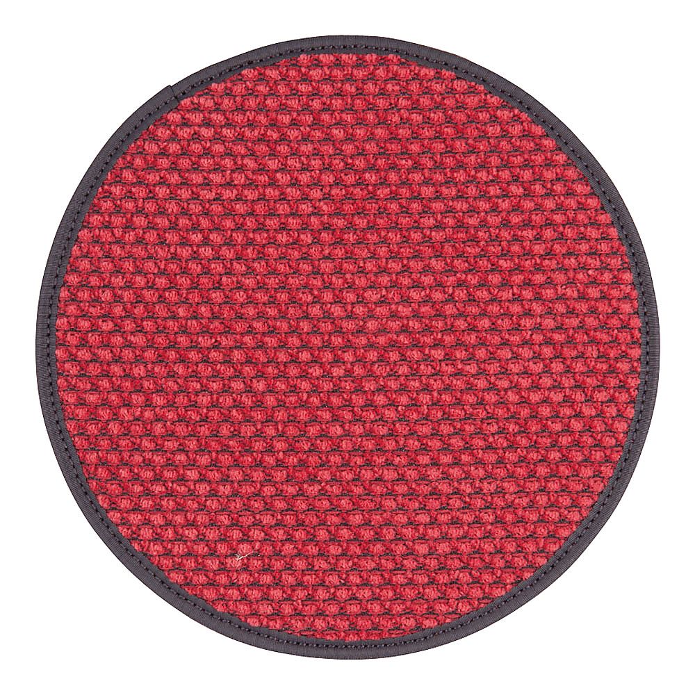 ボニータソフトアイスペールマット 丸型 ワイン