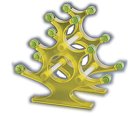 アクリル カラーワインラック 5ボトル WNBR-T イエロー