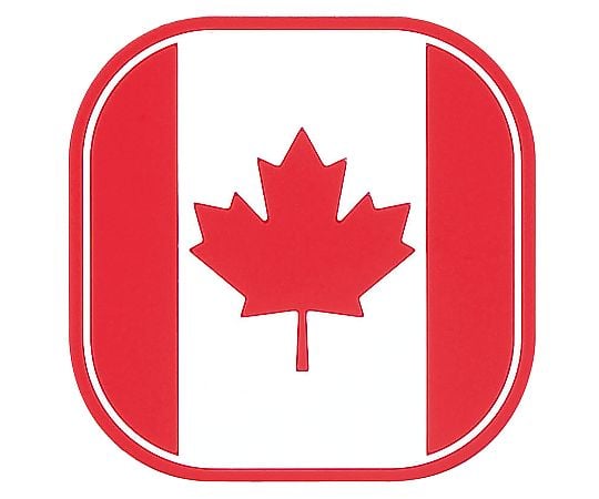 フラッグコースター（6枚入） カナダ 59215