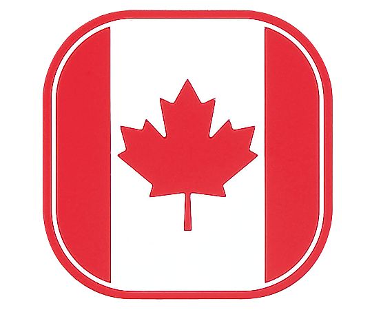 フラッグコースター（6枚入） カナダ 59215