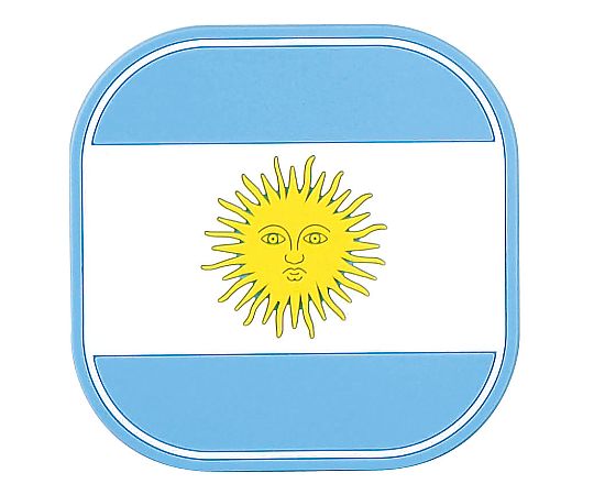 フラッグコースター（6枚入） アルゼンチン 59218