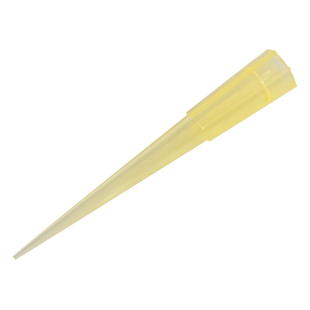 QSP　ピペットチップ　1-200μL　肉薄タイプ　イエロー　50mm　ラック（96本×10ラック）