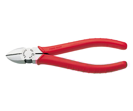 強力ニッパ 穴付 成形グリップ