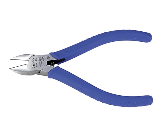 強力ニッパ バネ付 成形グリップ