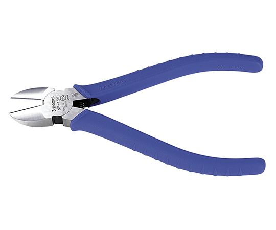 強力ニッパ バネ付 成形グリップ