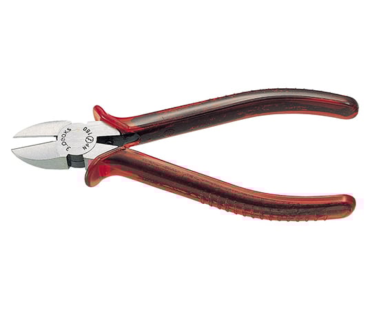 強力ニッパ バネ付 成形グリップ