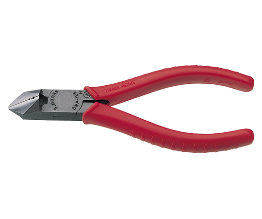 斜ニッパ 穴付 成形グリップ