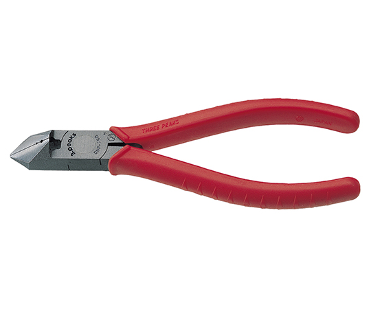 斜ニッパ 穴付 成形グリップ