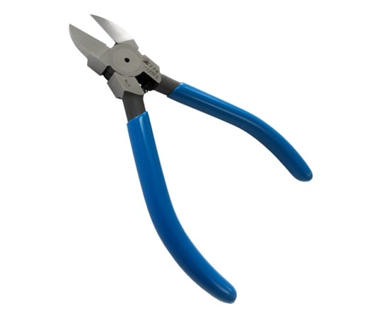 プラスチックニッパ(ストレート刃) 125mm バネ付