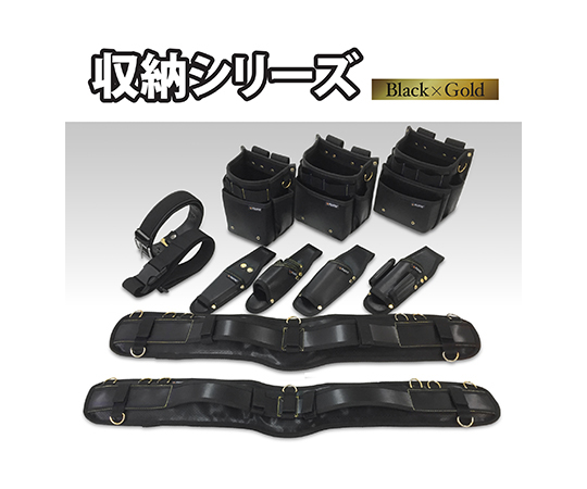 62-7039-57 ペンチ・ドライバー2段差し(黒金) PS-72BG 【AXEL