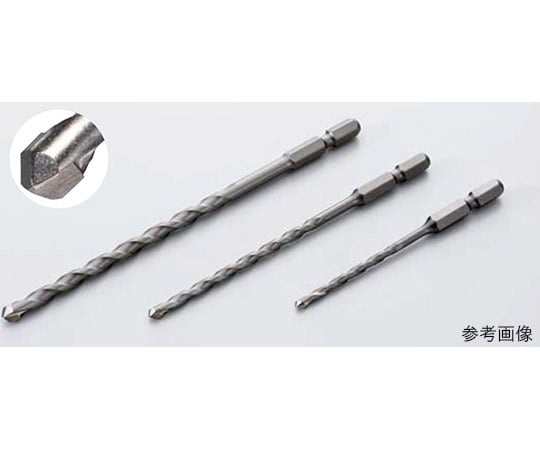 充電ドライバードリルビット 刃先径4.3mm 全長120mm