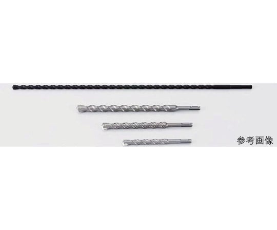 ポイントハンマークロスビット(SDS軸type) 刃先径12.7mm 全長2000mm