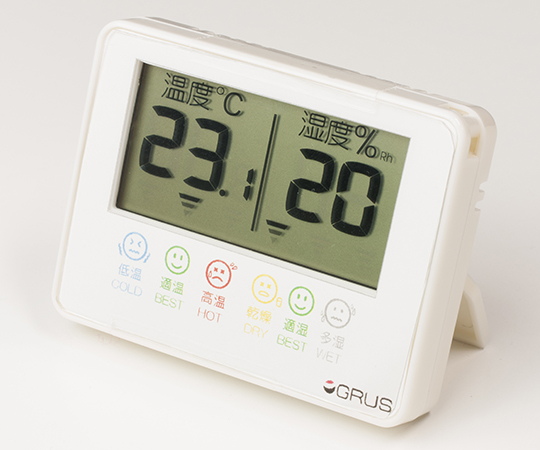 デジタル 温湿度計 室内 携帯用　GRS102-01
