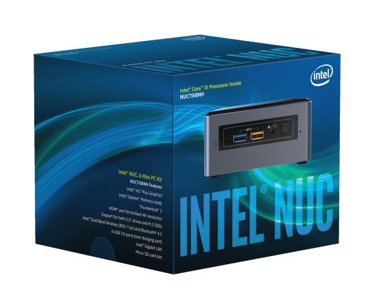 62-7069-23取扱停止NUC Intel 第7世代 Core i5-7260U搭載 WiFi付 sポートBOXNUC7I5BNH