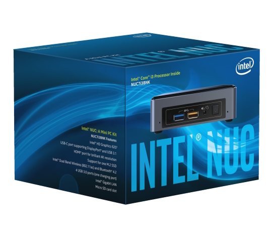 62-7069-28取扱停止NUC Intel 第7世代 Core i7-7100U搭載 WiFi付BOXNUC7i3BNK