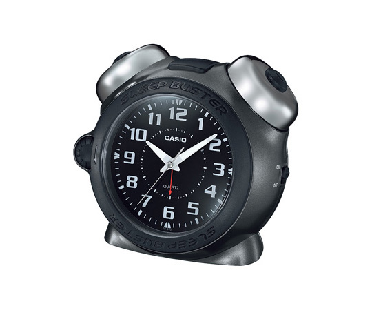 大音量ベル音アラームクロック (メタリックダークグレー)