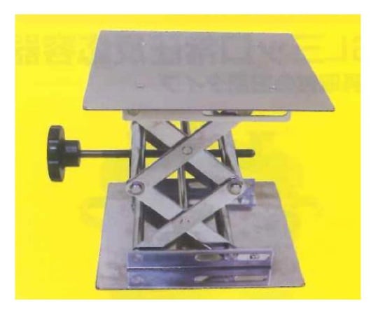 PTFE無電コート USLオールステンレスジャッキ(ダイアル式) 100×100mm