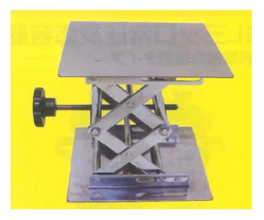 PTFE無電コート USLオールステンレスジャッキ(ダイアル式) 200×200mm