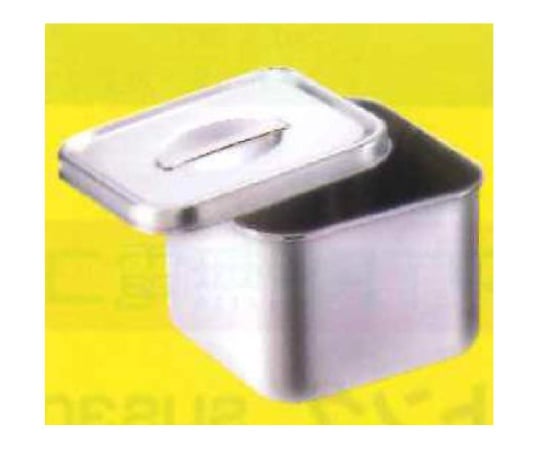 PTFE無電コート USLステンレスフタ付角型タンク 100×100×70mm